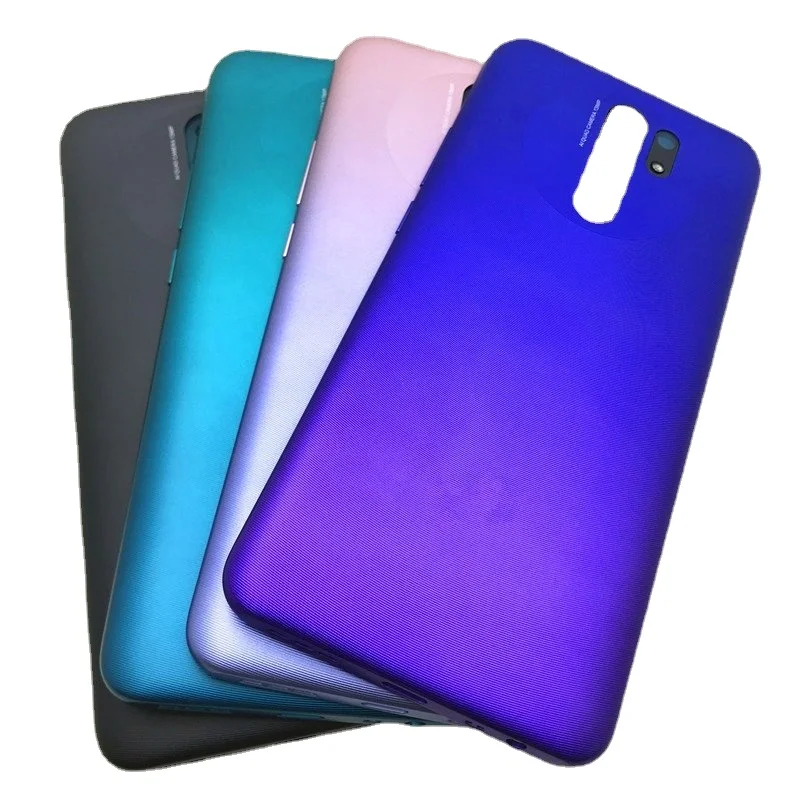 

15PCS Lots For Xiaomi Redmi 9 Back Battery Cover Door Panel Housing Case Replacement Parts for Xiaomi Redmi 9 Battery Cover Hong