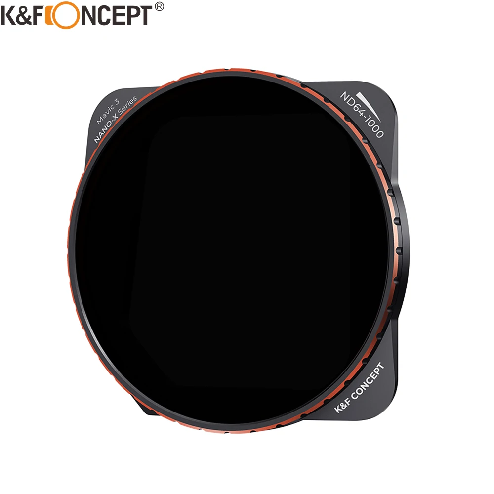 K & F Concept-filtro ND Variable de ND3-ND1000, 67/72/77mm, 1,5-10 topes,  filtro de densidad neutra impermeable con 24 capas recubiertas