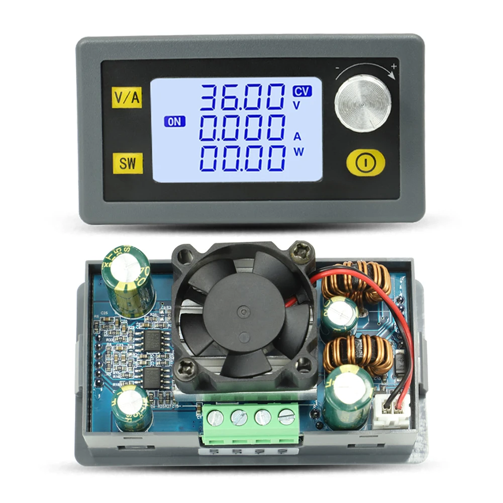 XY-SK80H CNC DC 전압 정전류 컨버터, LCD 디스플레이 DC6-36V, 5A 80W 벅 부스트, 조정 전원 공급 장치 모듈