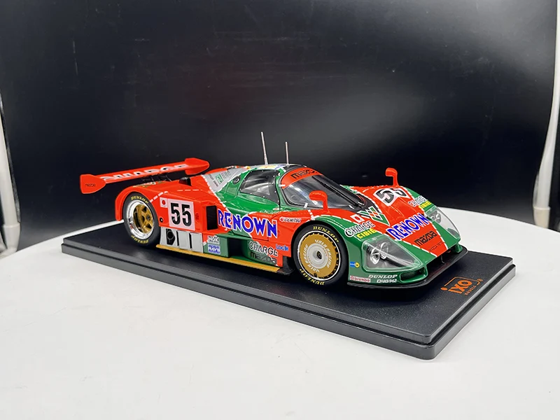 IXO 1:18 Scale Diecast Alloy Mazda 787B 55# Toys Cars Model