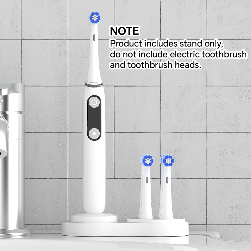 Toothbrush Holder for All Oral B Electric Toothbrush Organizer, iO Electric Toothbrushes & Replacement Brush Heads Storage Stand