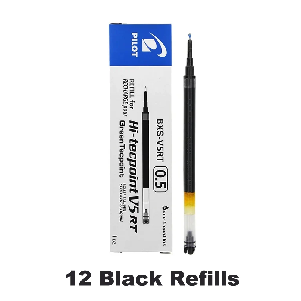 12pcs Black Refills