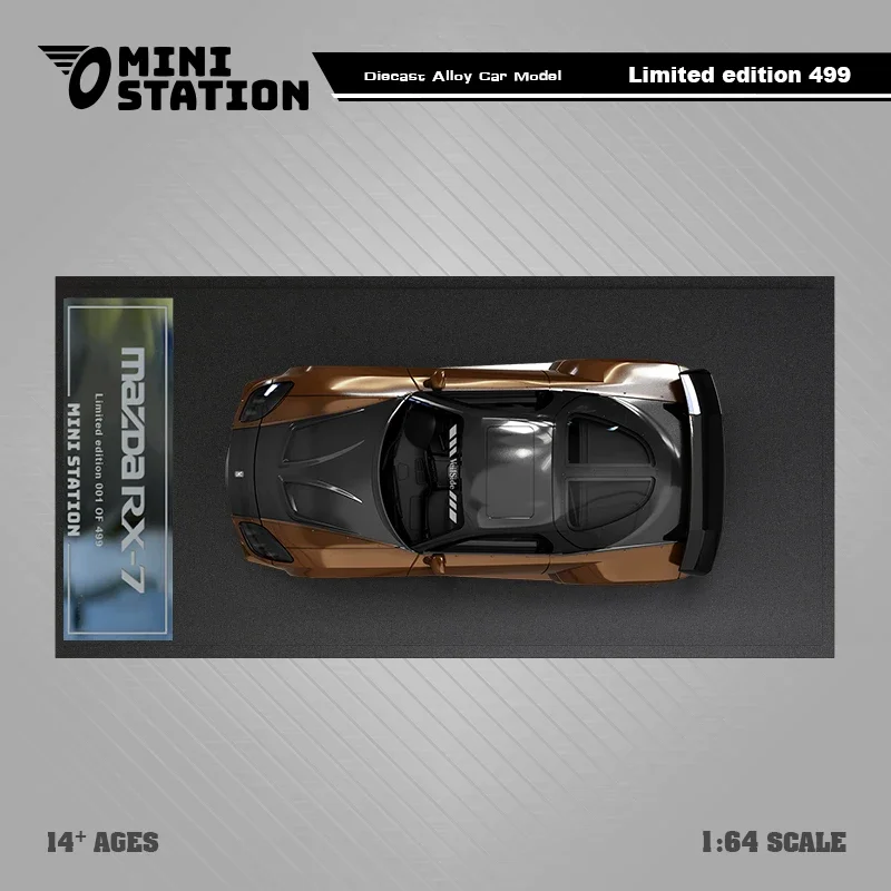 Mini Station 1/64 ワイルドスピード RX7 Veilside Sbf3731d611c848a0bab93305a1fb6