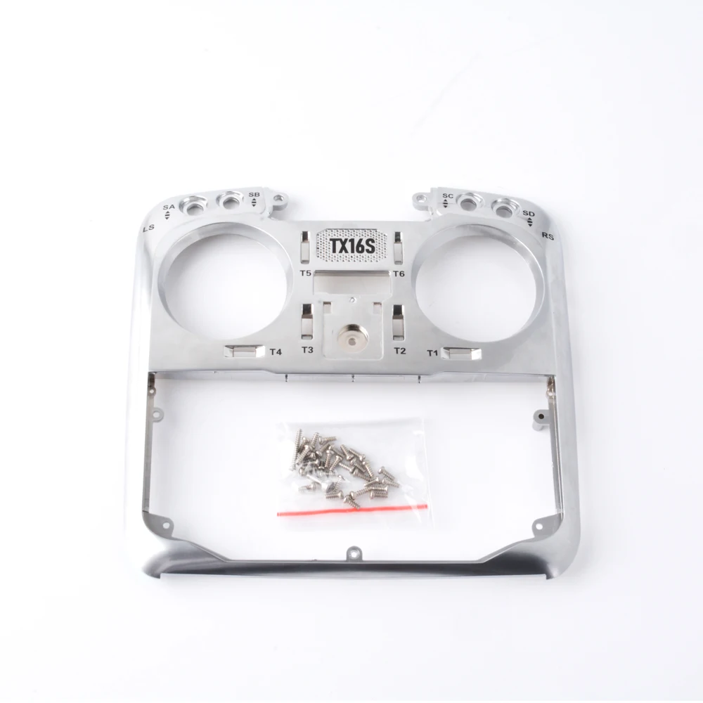 Coque avant carbone TX16S posée sur surface plane, pièce de rechange personnalisable avec motif carbone visible.