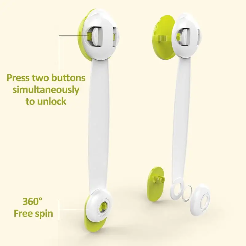 Baby Safety Cabinet Lock Children Protection Child Drawer Door Latches Drawers Cupboards Fridge Blockers For Kids Plastic Latch