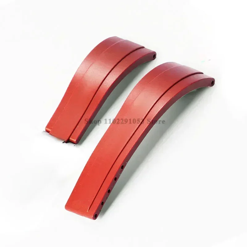 Enhanced Waterproof Silicone Sport Watch Strap with Metal Fold Buckle - 20mm Rubber Wrist Band