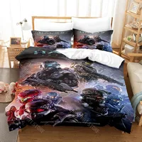 3D Print Game Halo 5 Guardians Bedding Set Boys Girl Twin Queen King Size Duvet Cover Pillowcase Bed boys Adult Home Textiles 1