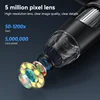 7Inch IPS Digital Coin Microscope 5MP 1200X Ultra-Precise Focusing Camera 1080P Video Microscope 8 LED Lights for Coin Circuit 3