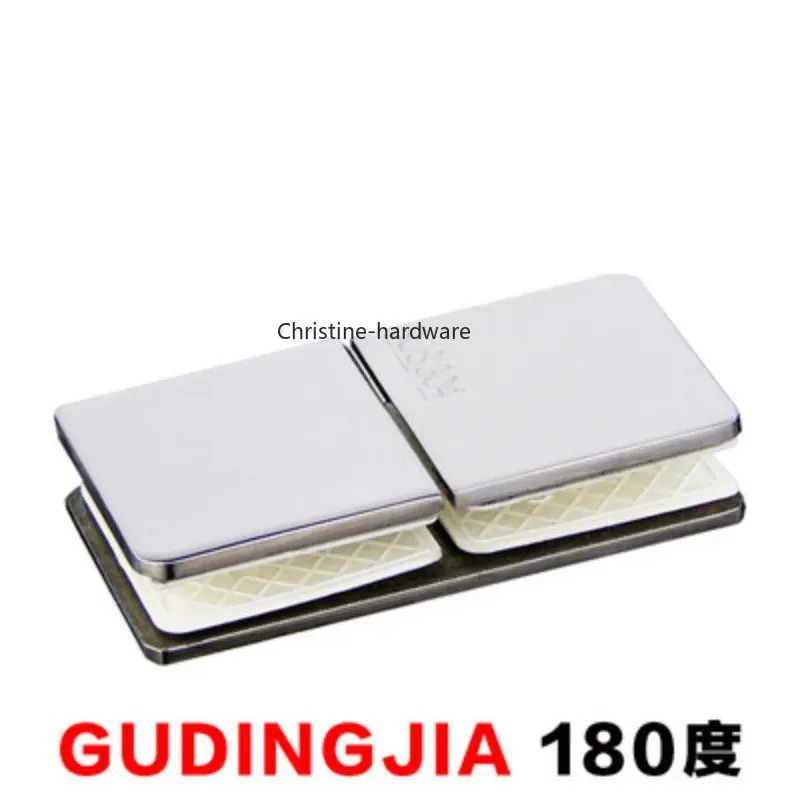 Chrome Stainless Steel 304 Glass Fixed Clip Bathroom Support 0 90 135 180 Degree Partition Shower Room Link