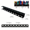 Screwd Driver Holder Wall Mount , 15.7" Screwdriver Organizer, Garage Tool Storage Rack Utility Tool Organizer and Storage Rack 2