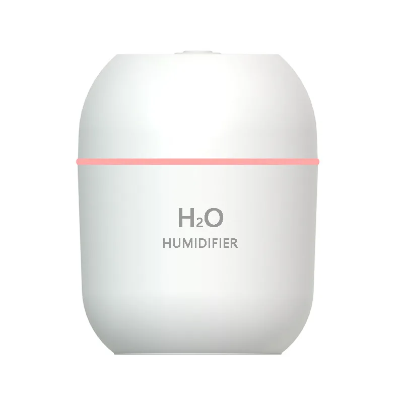 مرطب هواء محمول صغير USB مع ضوء جو ملون نموذج جديد...