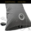 EMIKITS Earthing Fitted Pillowcase Grey Color Radiation-proof Kits Silver Fiber Grounding Health EMF Protection for Better Sleep 1