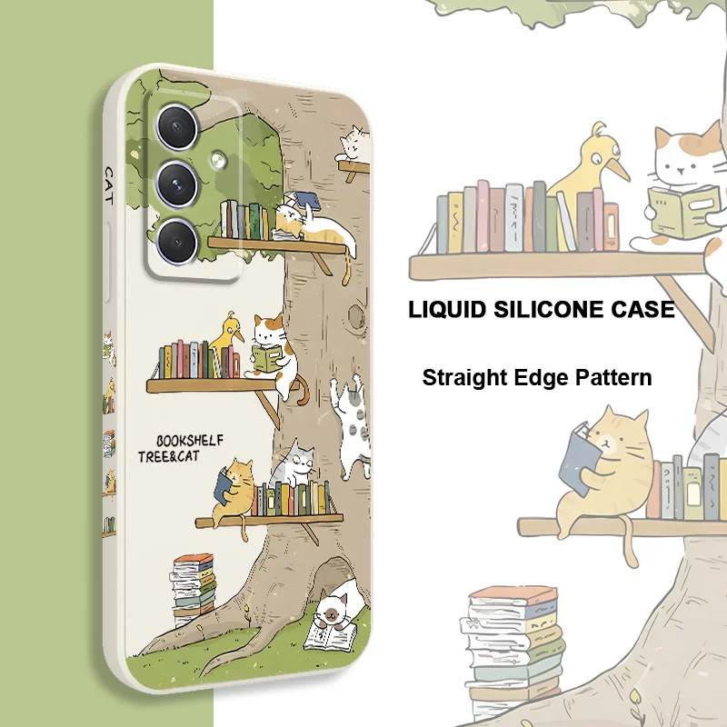 Big Tree Kitten Design Protective Phone Case