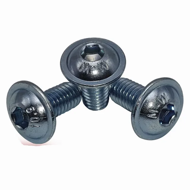 Vite A Testa Bombata Con Flangia M5 - Foto 9