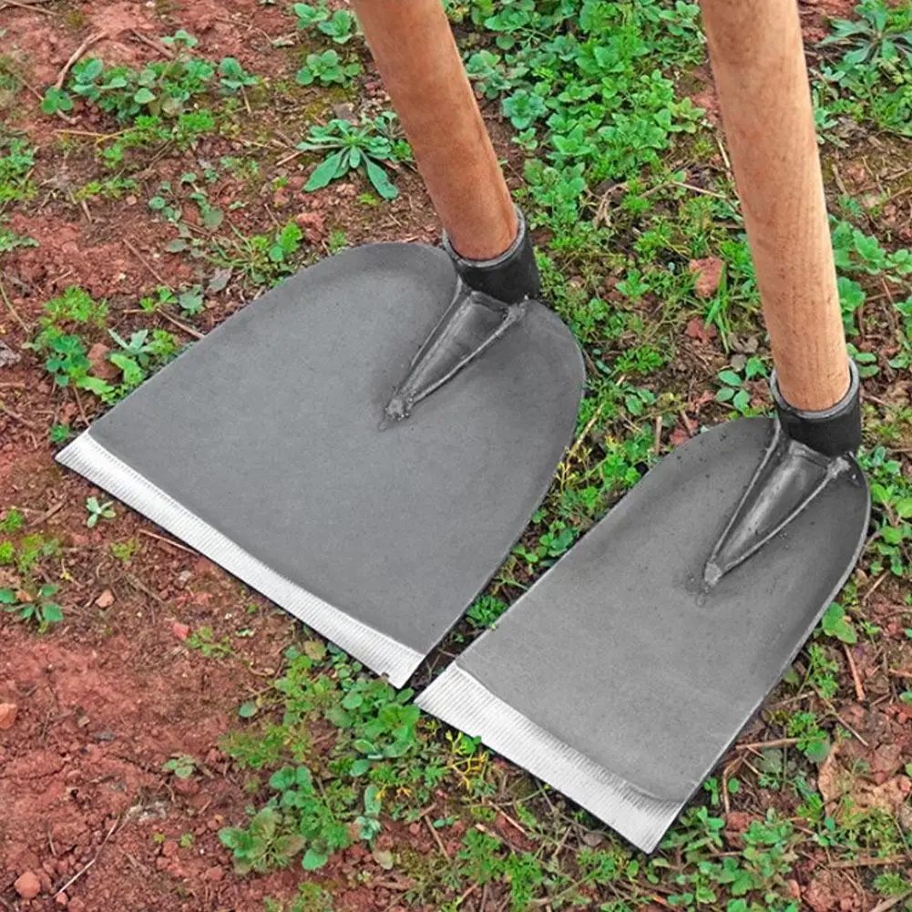 รูปสินค้า สวน Hoe ครัวเรือนกลางแจ้ง Farming เครื่องมือปลอม Weeding Hoe สําหรับขุดดินปลูกผักดอกไม้