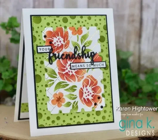 Clear Stamps Friendship Memories Stamp and Die Set For Card Making Scrapbooking Handmade DIY Paper Card Craft Layering Stencil