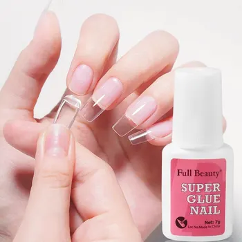Gel per colla per unghie per punte di False strumento adesivo per decorazione di Nail Art False French Tips colla Gel Fast Extension stick For Nails