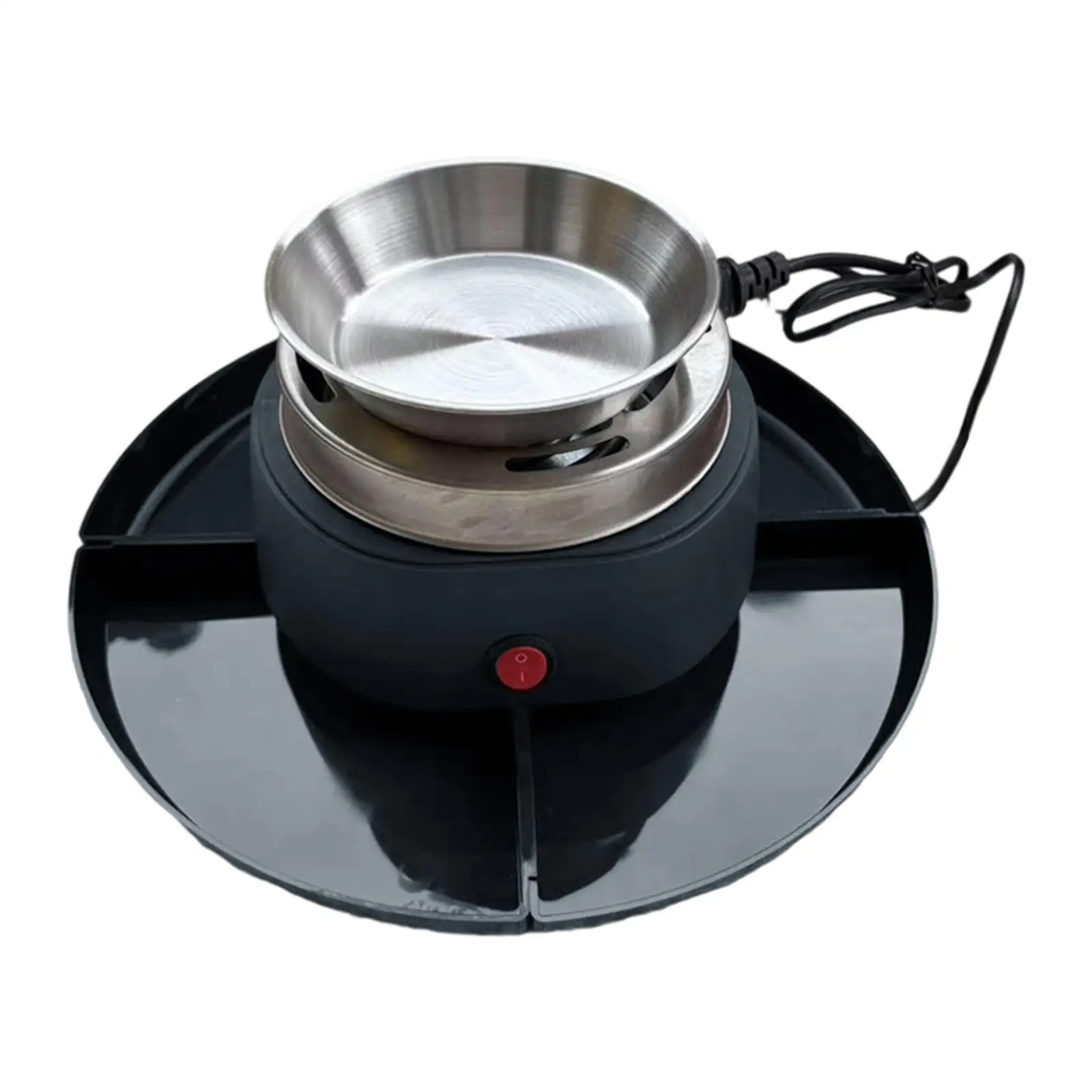 Smores Kit Melt Fondue Pot Electric Smores Maker for Family Christmas Indoor