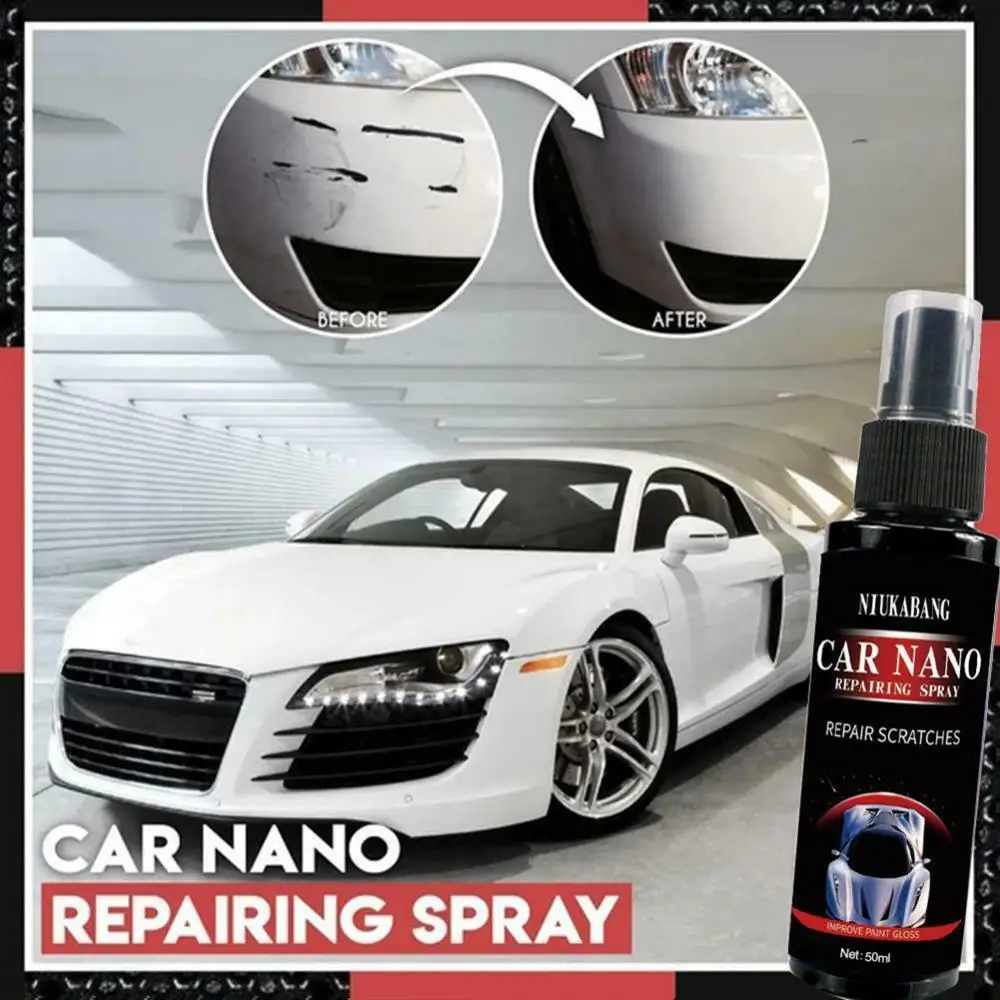 120/100ml Nano Repairing Coating Spray For Car Paint Polish Wax For Car Coat Products Bike Rv Suv Truck Boat Body Coating