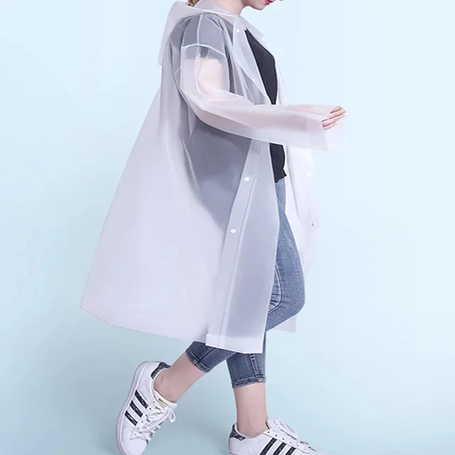Fashion Esőkabát Kabát Férfiak És Nők Megvastagodott Felnőtt Hordozható Vízálló Kültéri Utazás Egyrészes, Nem Diszpozíciók Poncho