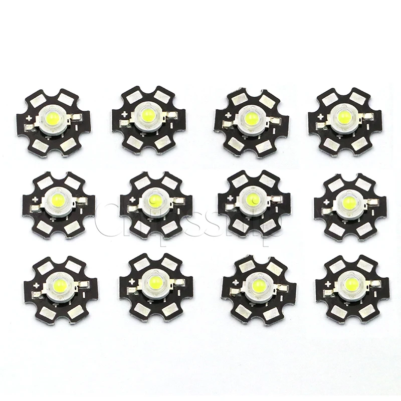 

LED Lamp Bead 3W with Aluminum Substrate Highlighting High Power LED Light Emitting Diode