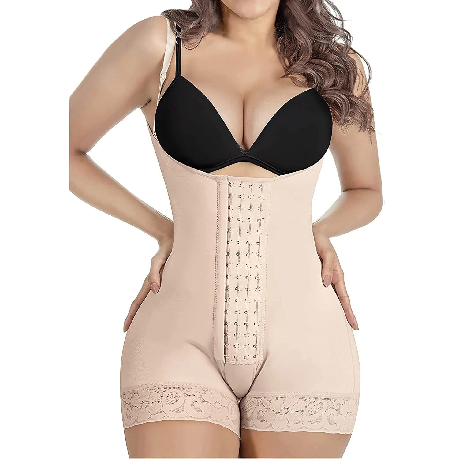 Fajas Colombianas High Compression Shapewear Women Tummy Control Body Shaper  Butt Lifter Thigh Slimmer Flat Belly Slimming Belt