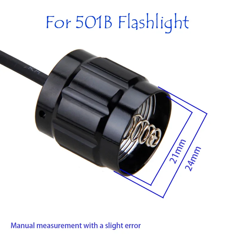 Flashlight Remote Pressure Switch For A100/501B/502B/C8/C8.2/C10/C11/C12/T67/710/802 1PC remote switch
