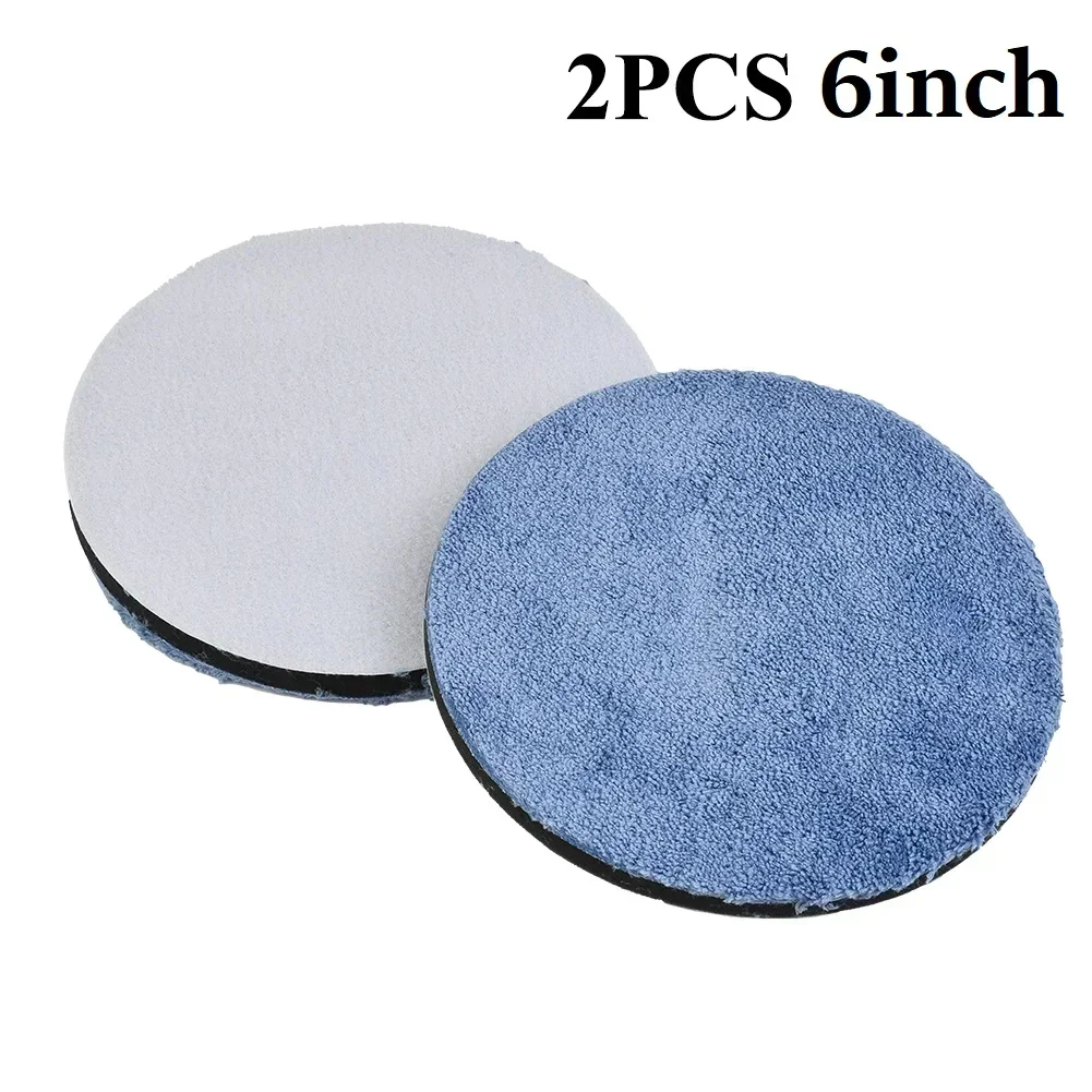 Car Polishing Pad Car Polish Pad for Car Polisher 2X 3/4/5/6/7inch Microfiber Polishing Pads ing Pad Set Car Polishing Pad Tool Accessories