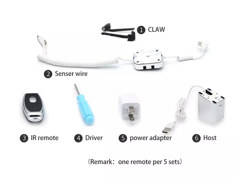 suporte telefones celulares anti roubo dispositivo smartphone