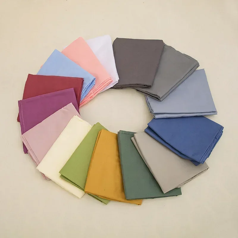 Description Picture 5 of itemSoft Home Bed Linen Sheets Bed Flat Sheet for Double Bed Plain Solid Color Top Sheets Single/Queen/King Flat Bedsheets