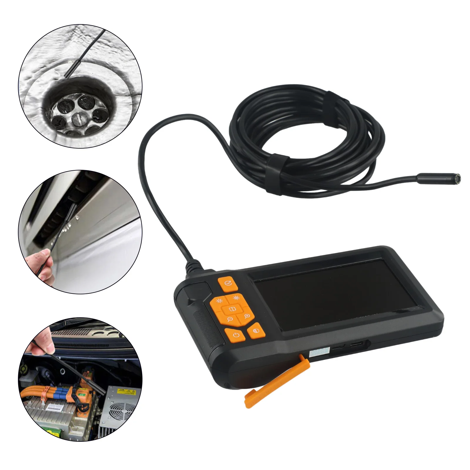 4 3 Inch IPS Screen Borescope Camera with Advanced Imaging Technology for Accurate Inspections in Tight Spaces 2