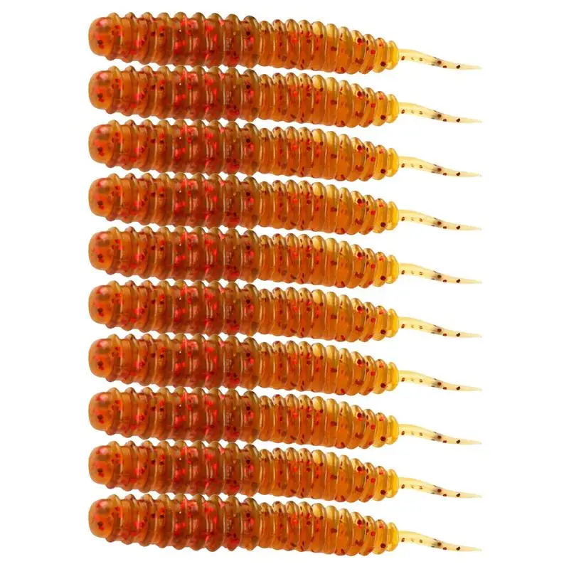 

Soft Bionic Fishing Lure Bass Worm Bait Fishing Lures Slow Sinking Bionic Swimming Lures Fishing Bait For Saltwater And