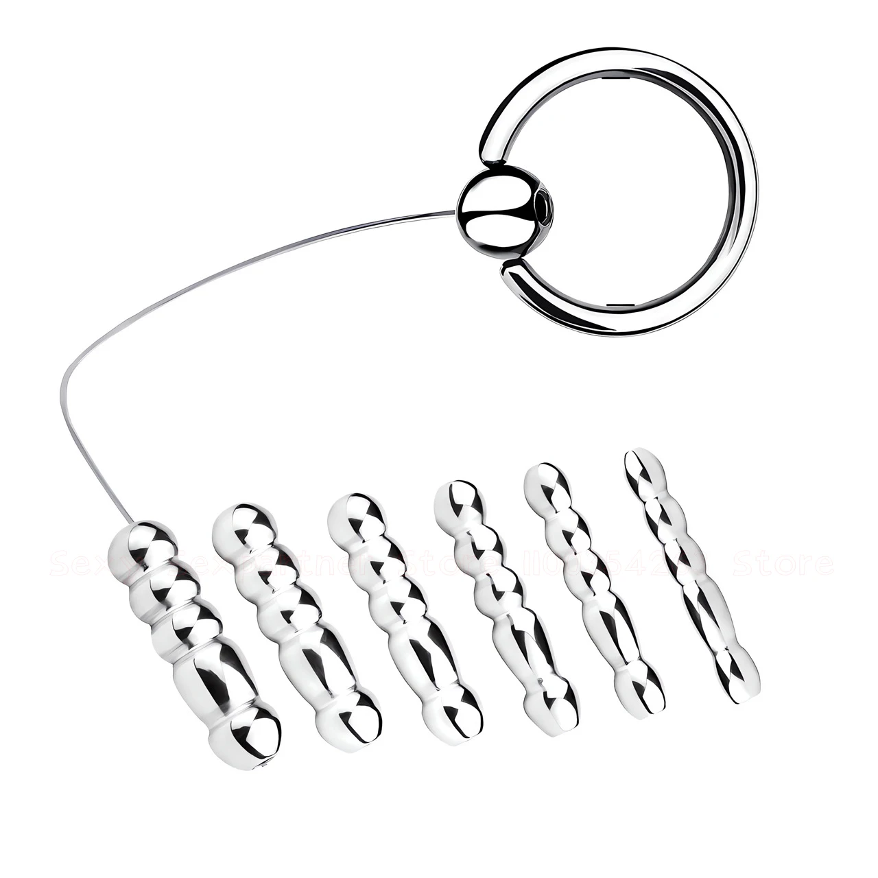 NEW Stainless Steel Male Urethral Beads Urethral Masturbation Hollow Horse Eye Stick Dilator Smooth Multi Size Cock Plug Sex Toy