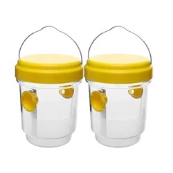 Eco - Friendly Reusable Insect Trap & Repellent (Yellow - 2pcs)