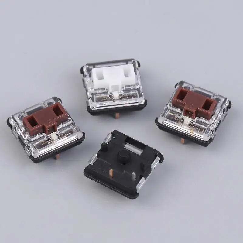 SXH 5Pcs G913 G915 G813 G815 키보드 수리 부품 용 로우 프로파일 키보드 스위치 화이트 브라운 레드 스위치