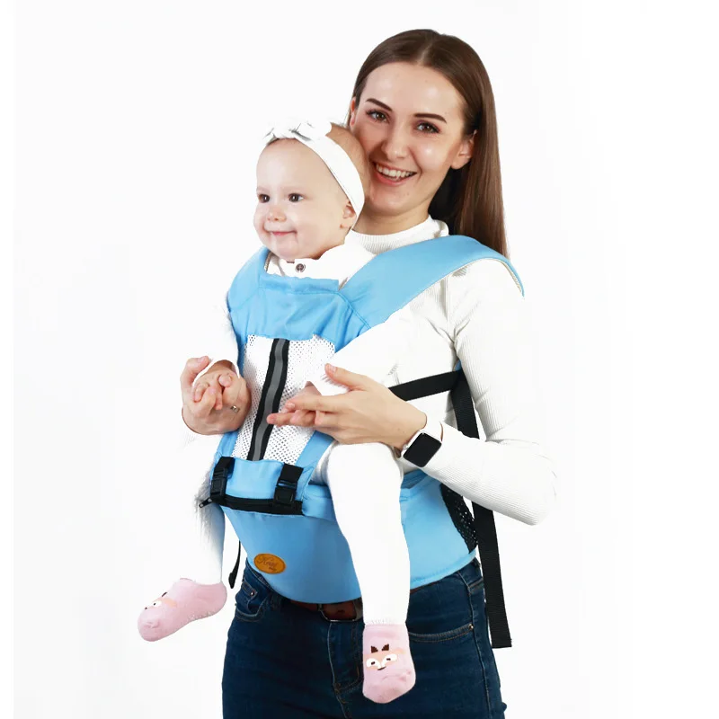 0-48 Months Ergonomic Baby Carrier Backpack With Hip Seat For Newborn Multi-function Infant Sling Wrap Waist Stool Baby Kangaroo - 4