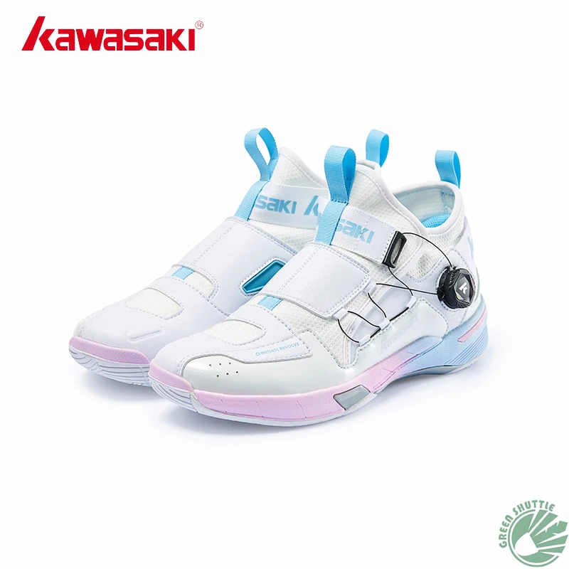 Kawasaki King Series Badminton Shoes Breathable Anti-Slippery Sport Shoes for Unisex Sneakers A3311