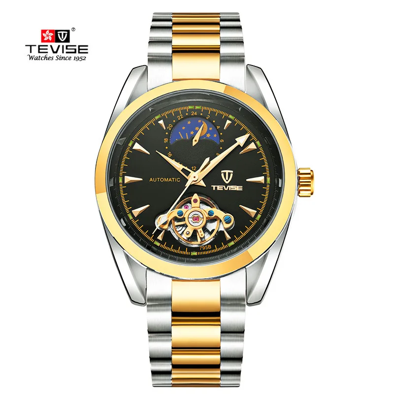 Automatic mechanical watch Tourbillon stall waterproof men's star Romantic Watches Romantic Watches