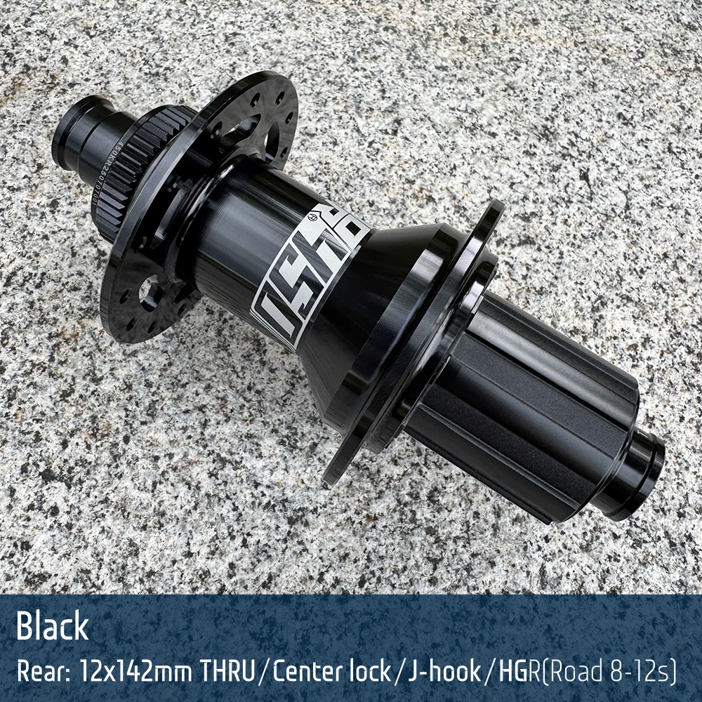 Koozer 450 Hinten Straße/Gravel 28/32 Löcher 8-12 s HGR XDR MSR 5x135mm 12x142mm Thru E-Bike Teile J-bend Center Lock Fahrrad Naben – Detail 12