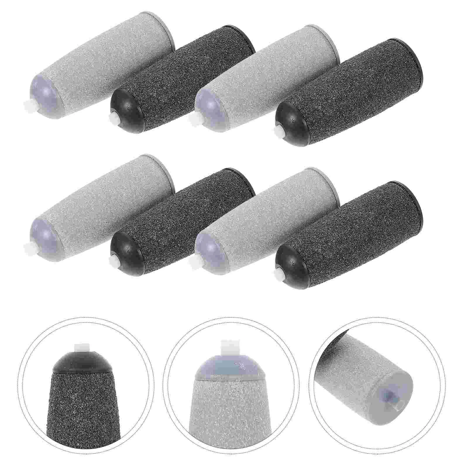 

8pcs Pedicure Device Replacement Heads Foot Callus Removers Pedicure Accessories