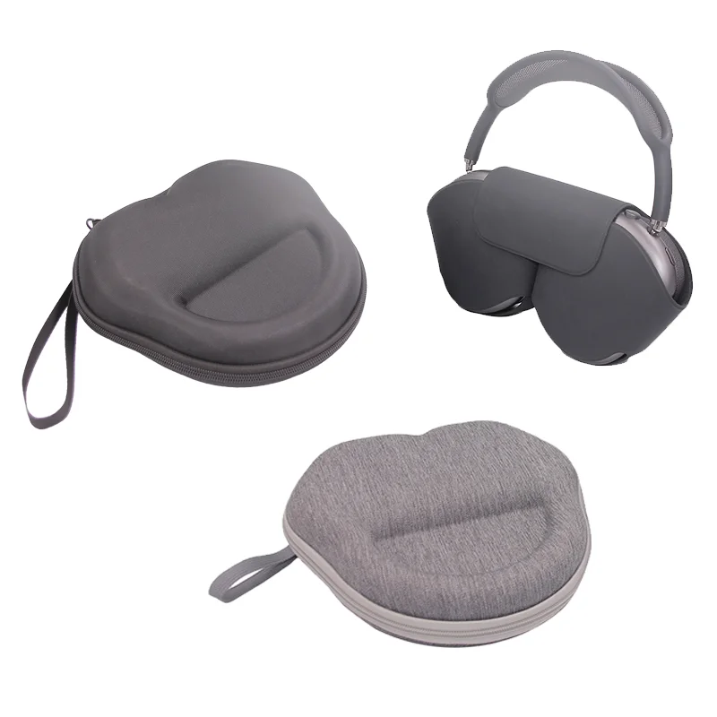 

Водонепроницаемый чехол из ЭВА для Airpods Max, дизайнерская сумка для хранения с ремешком на руку, дорожный защитный чехол для переноски, чехол для беспроводной гарнитуры
