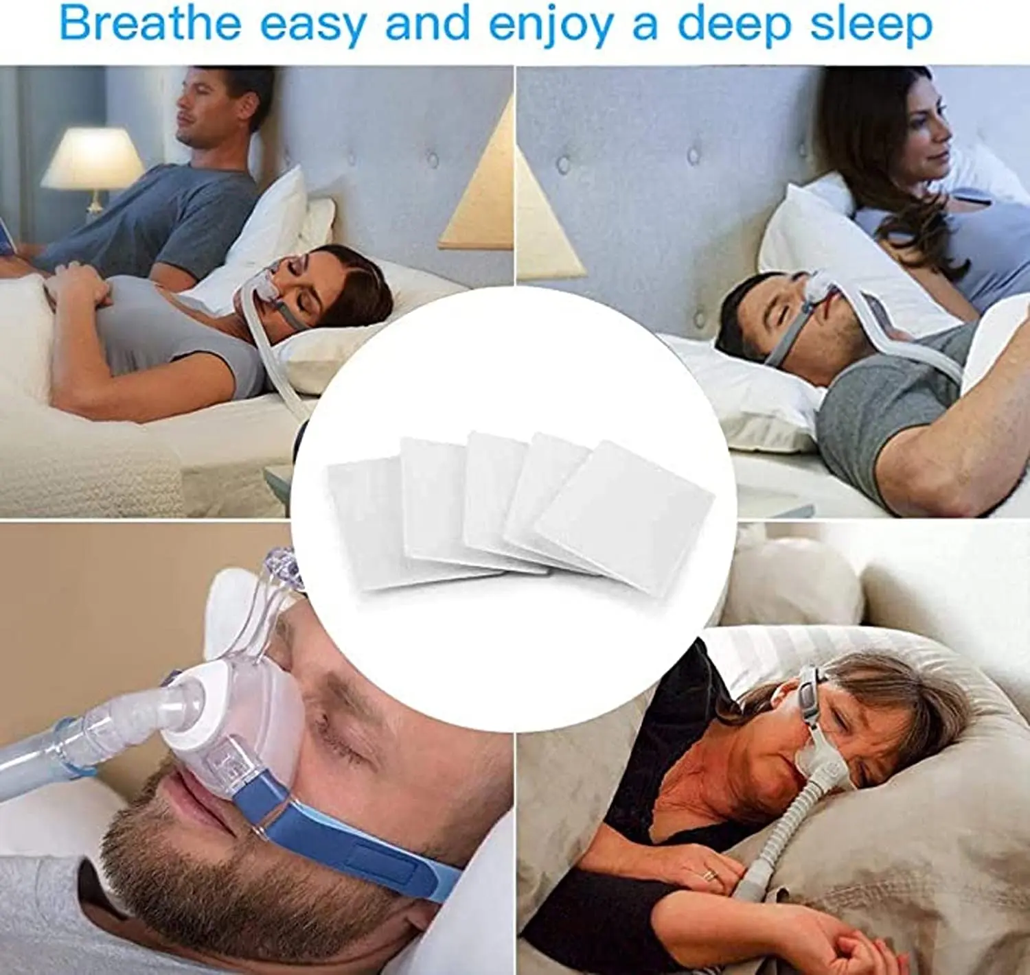 

Premium Replacement Universal CPAP Filter for ResMed Airsense 10 DC88 AirStart 10 AirCurve 10 S9 Series for Philips Respirators