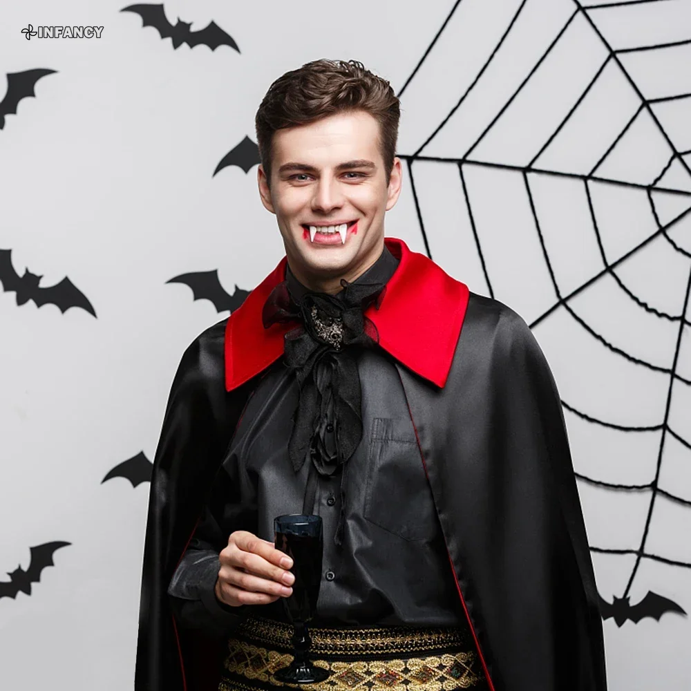 1 Paar Vampir zähne & Zombie Zähne Halloween Party Cosplay und Streich Trick or Treat Maskerade Prop Zubehör Zahnersatz dekorieren – Detail 5