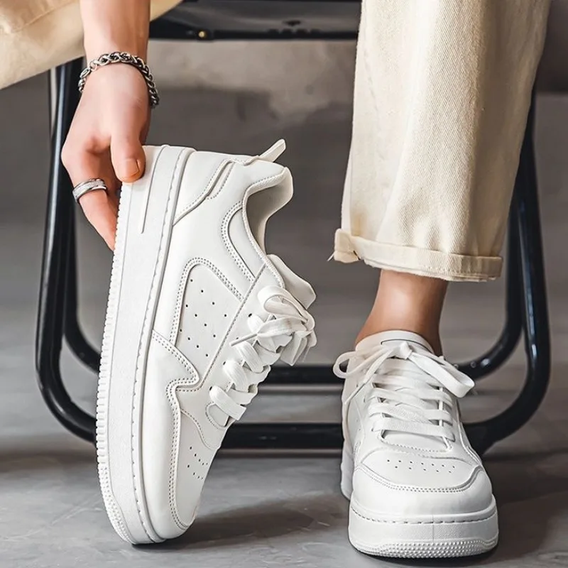 New Men's Shoes Fashion Comfortable Casual Sneaker Brand Sports Running Shoes for Men Thick Sole Versatile Flats Tenis Masculino