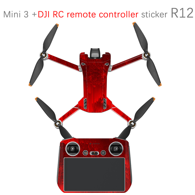 Stickers for DJI Mini 3 Pro Skin Scratch Resistant Waterproof for DJI RC Remote Control Sticker Accessories