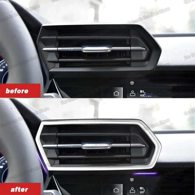 Auto armlehne hinten usb port panel abdeckung trimmt für audi q5 2018 2019  2020 2021 2022 innen zubehör 2023 s linie q3 A3 8Y fy - AliExpress