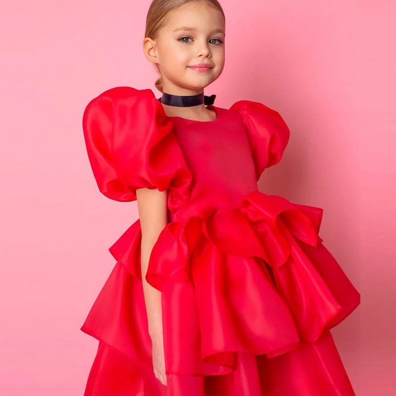 

Сетчатое платье для девочек 2-8 лет