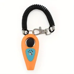 Advanced Two - in - One Dog Training Device with Loudspeaker and Whistle (Orange)