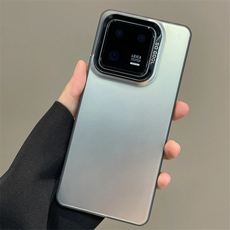 14 Mi Matte Laser bunte Handyhülle für Xiaomi 12T 13T 12X 11 Ultra 13 Pro Rüstung stoßfeste Stoßstange_voghion.com