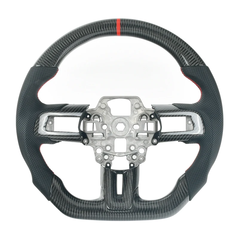 Per Ford Mustang V6 Ecoboost Gt Shelby Gt350 Gt350R Volante In Fibra Di Carbonio Per Auto